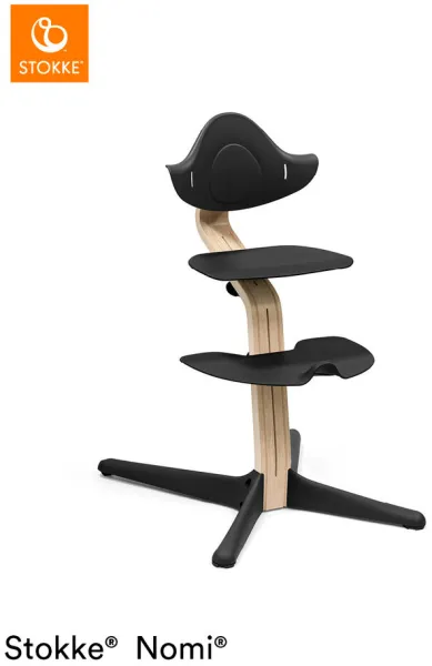 Stokke Nomi -tuoli - Luonnollinen musta